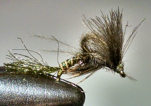 MONTANA Trout Flies 3 Pack Wet Nymph Stonefly Fly Fishing Sz 10,12,14 LONG SHANK 